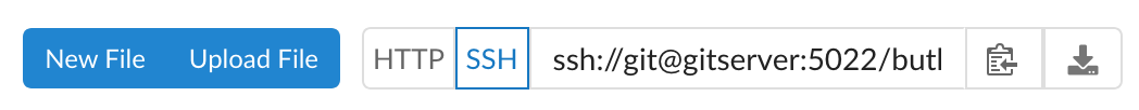 gitea ssh url